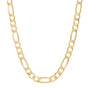 Cadena Figaro Oro Vermeil 8mm Hombre - Joyería Mexicana