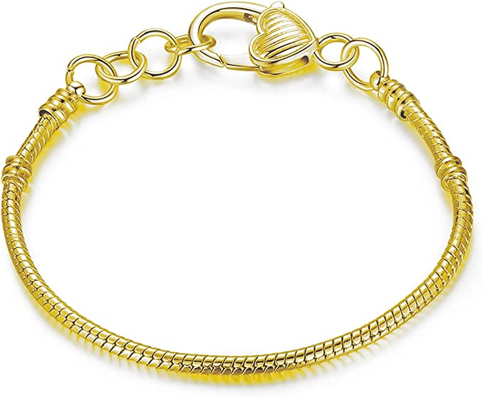 Pulseras de plata para charms