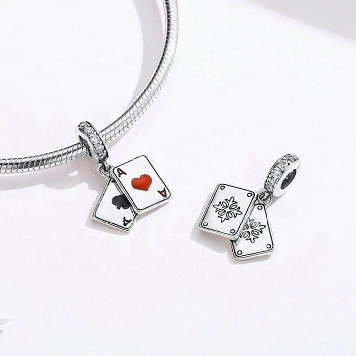 DIJES DE PLATA CON PULSERA DE PLATA