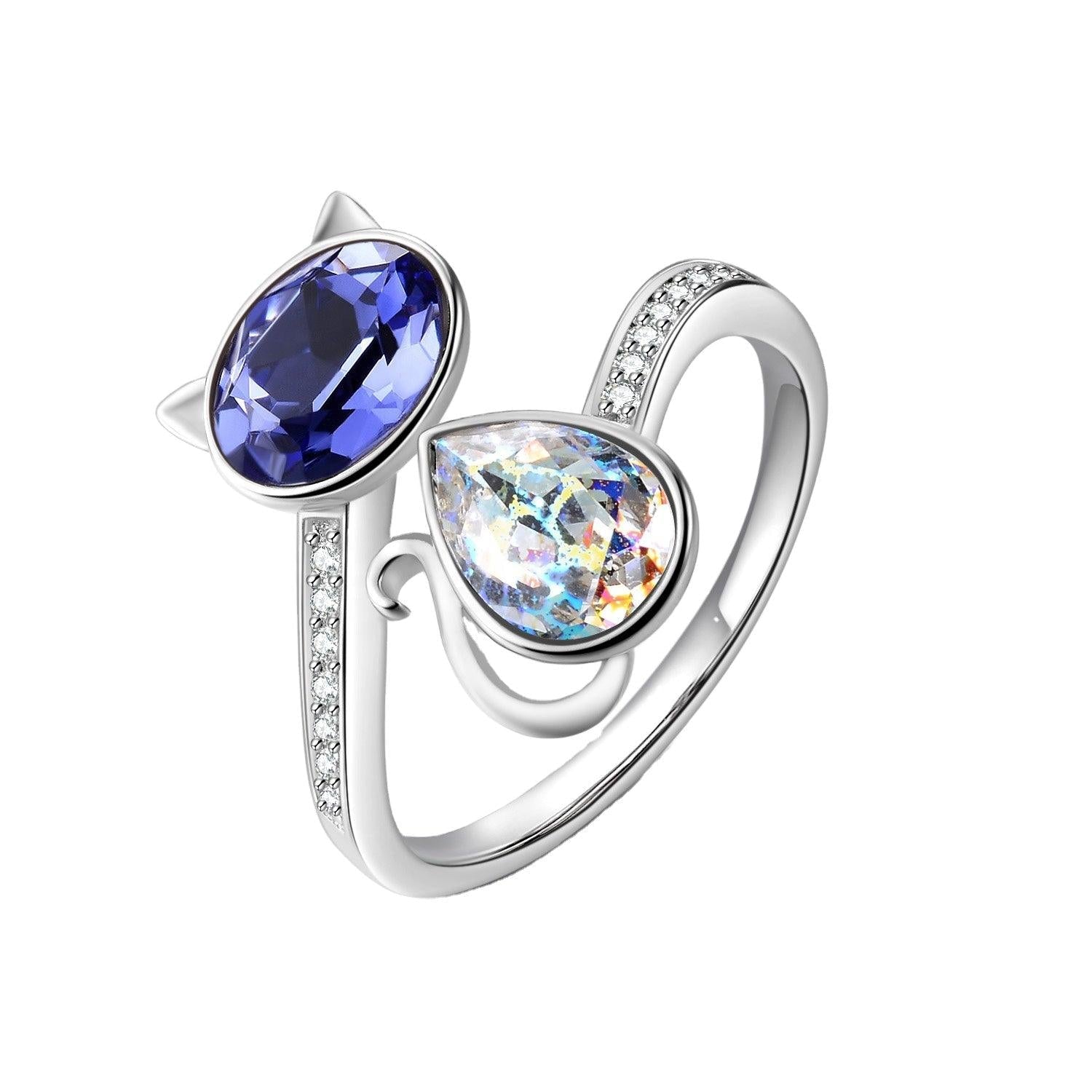 Perro Anillos De Gato Plata Compra Anillo De Gato De Plata GOLD SHIELD