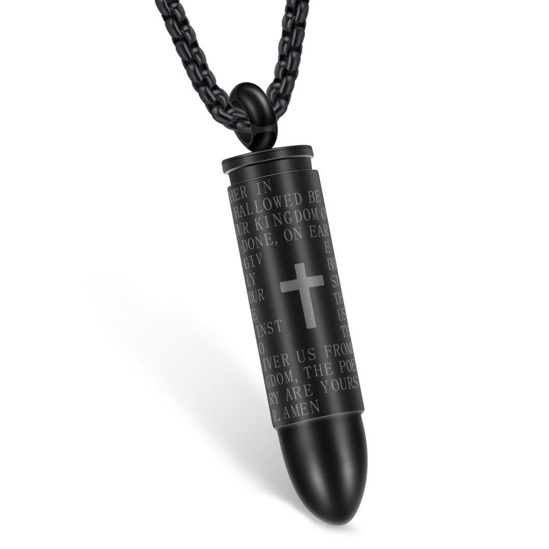 Collares Urna Bala de Acero Inoxidable - GOLD SHIELD