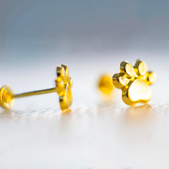 Aretes de oro