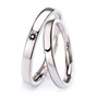 Anillos de Pareja Plata 925 Sol y Luna Ajustables