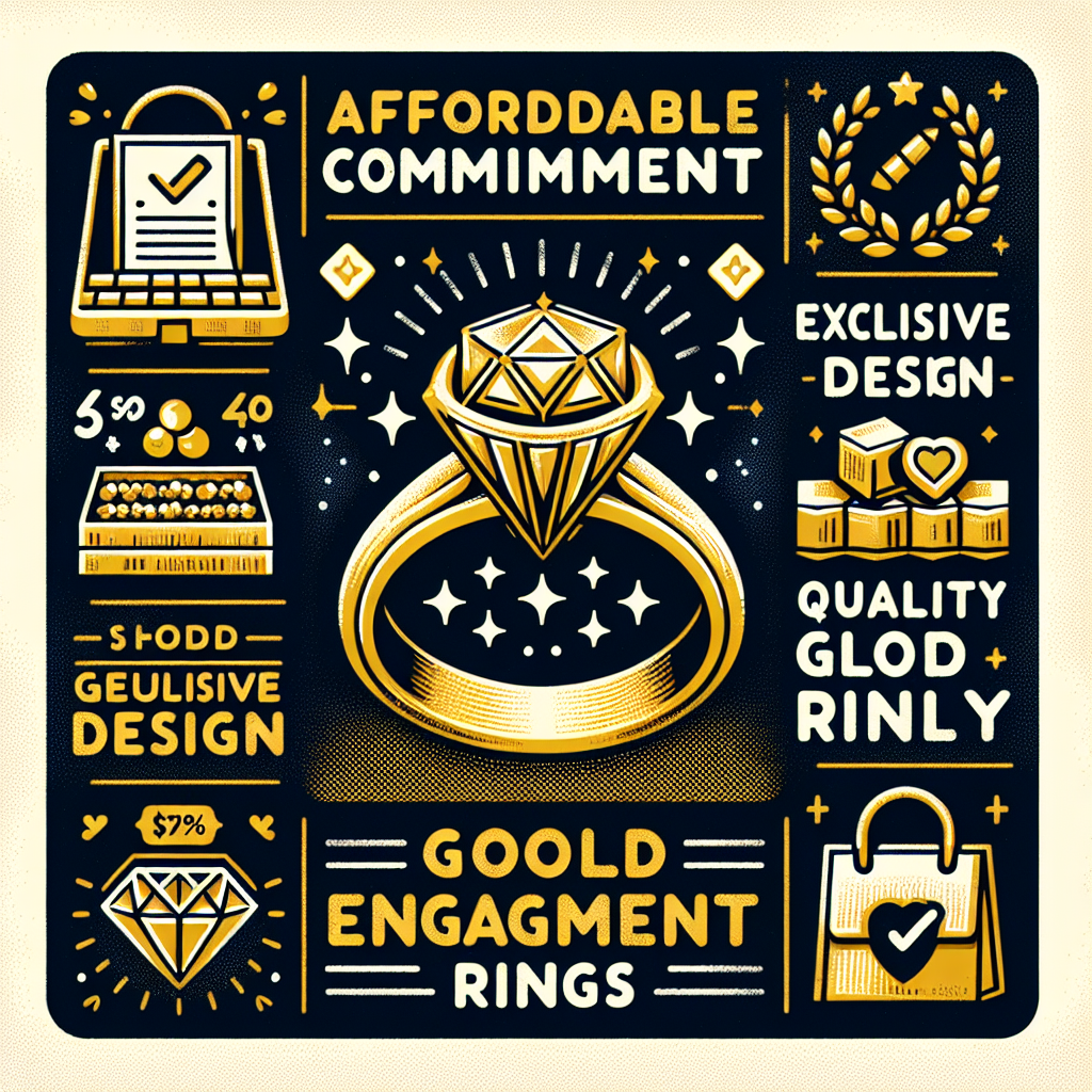 Anillos de Compromiso de Oro Baratos
