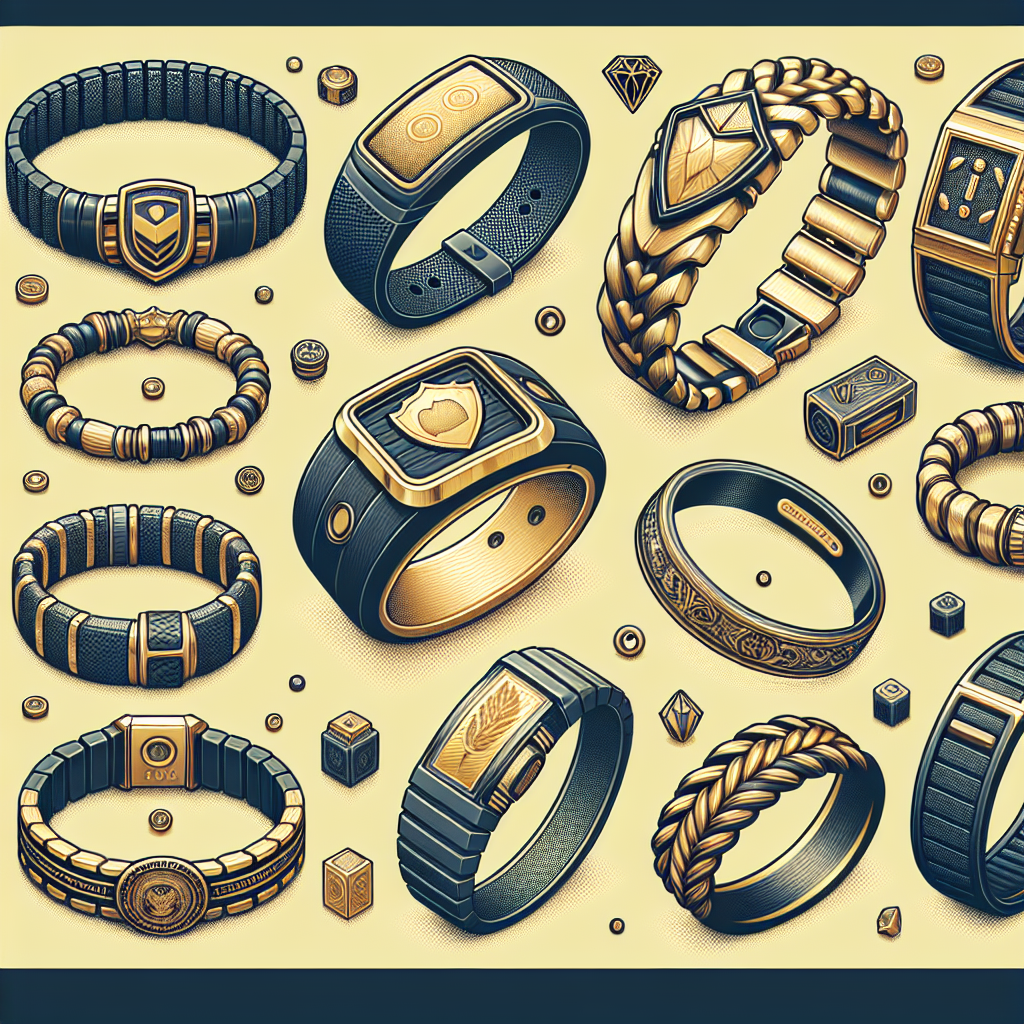Pulseras de Caucho Grabadas
