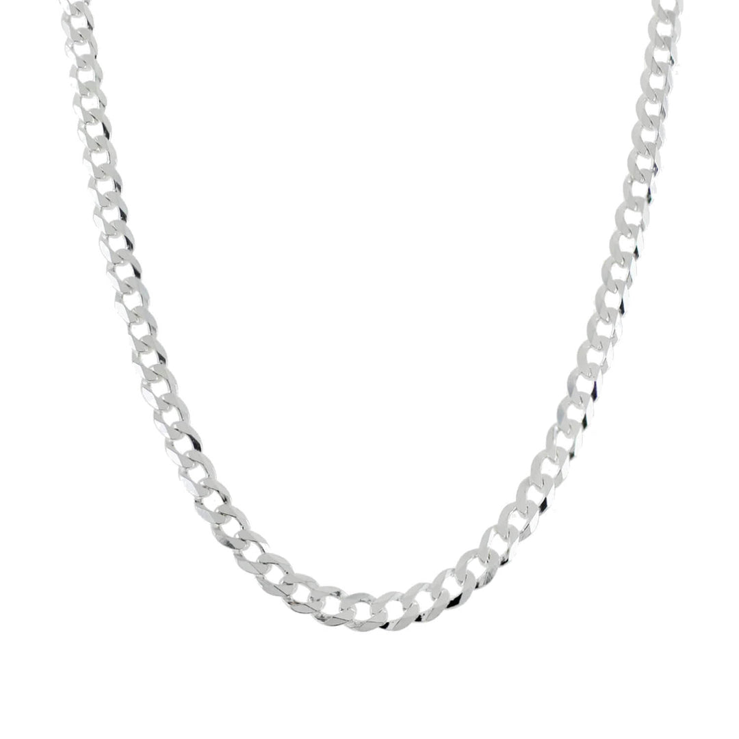 Cadena de plata tipo curb - GOLD SHIELD