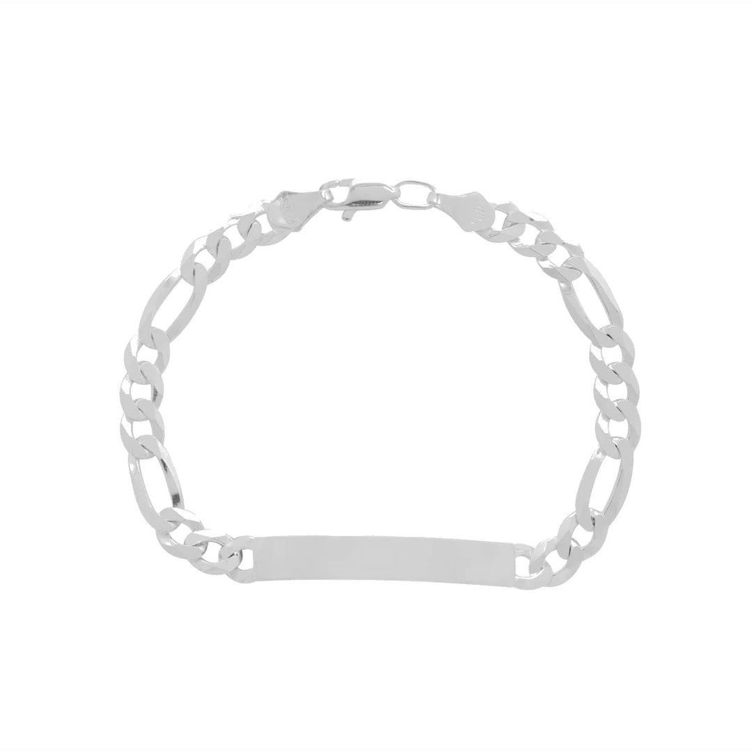 esclava grabada para hombre diseno y mensaje - Gold Shield joyería mexicana