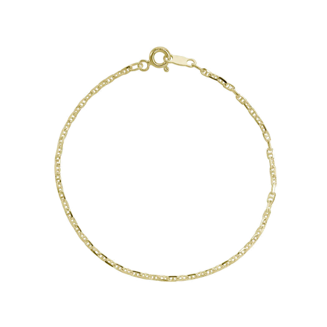 pulsera de oro 14 kilates precio - GOLD SHIELD