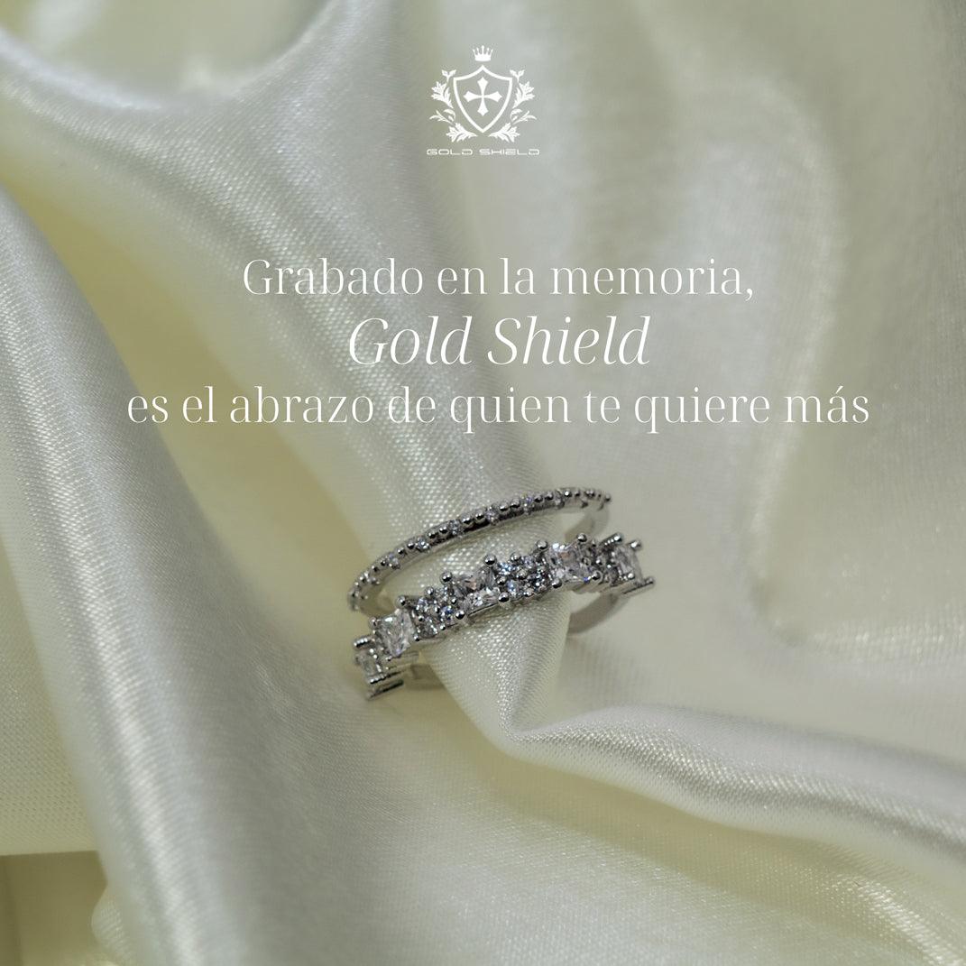 Anillos de promesa - GOLD SHIELD