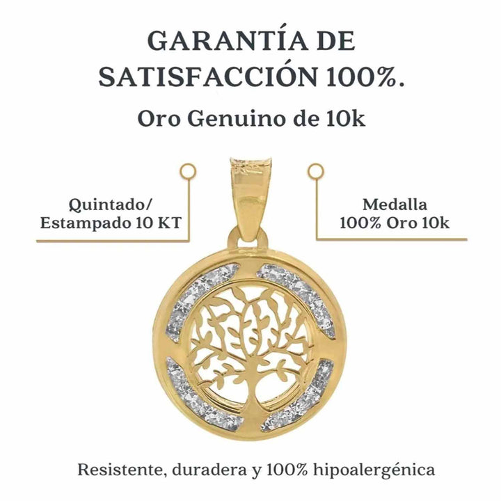 Arbol de la vida oro 10 kilates y caracteristicas - GOLD SHIELD