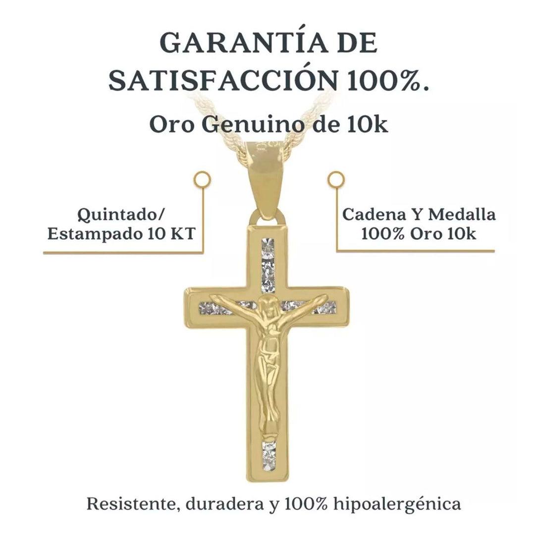 Dije de cristo de oro - GOLD SHIELD