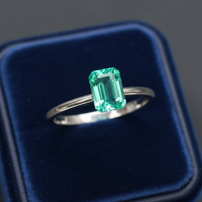 Anillo Plata 925 con Apatita 1.56ct | Gold Shield