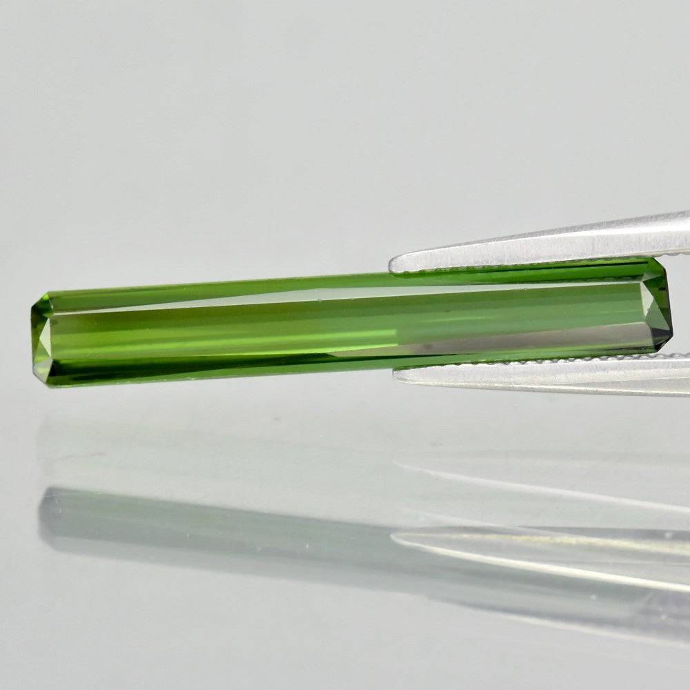 Turmalina natural, verde, de Mozambique, 1.33 quilates, pieza única, para anillo de oro 14k, plata 925 o dije, joyería mexicana Gold Shield