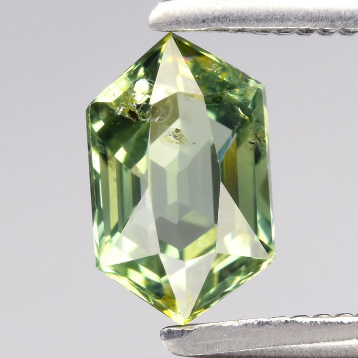 Zafiro natural, verde, de Australia, 0.71 quilates, pieza única, para anillo de oro 14k, plata 925 o dije, joyería mexicana Gold Shield