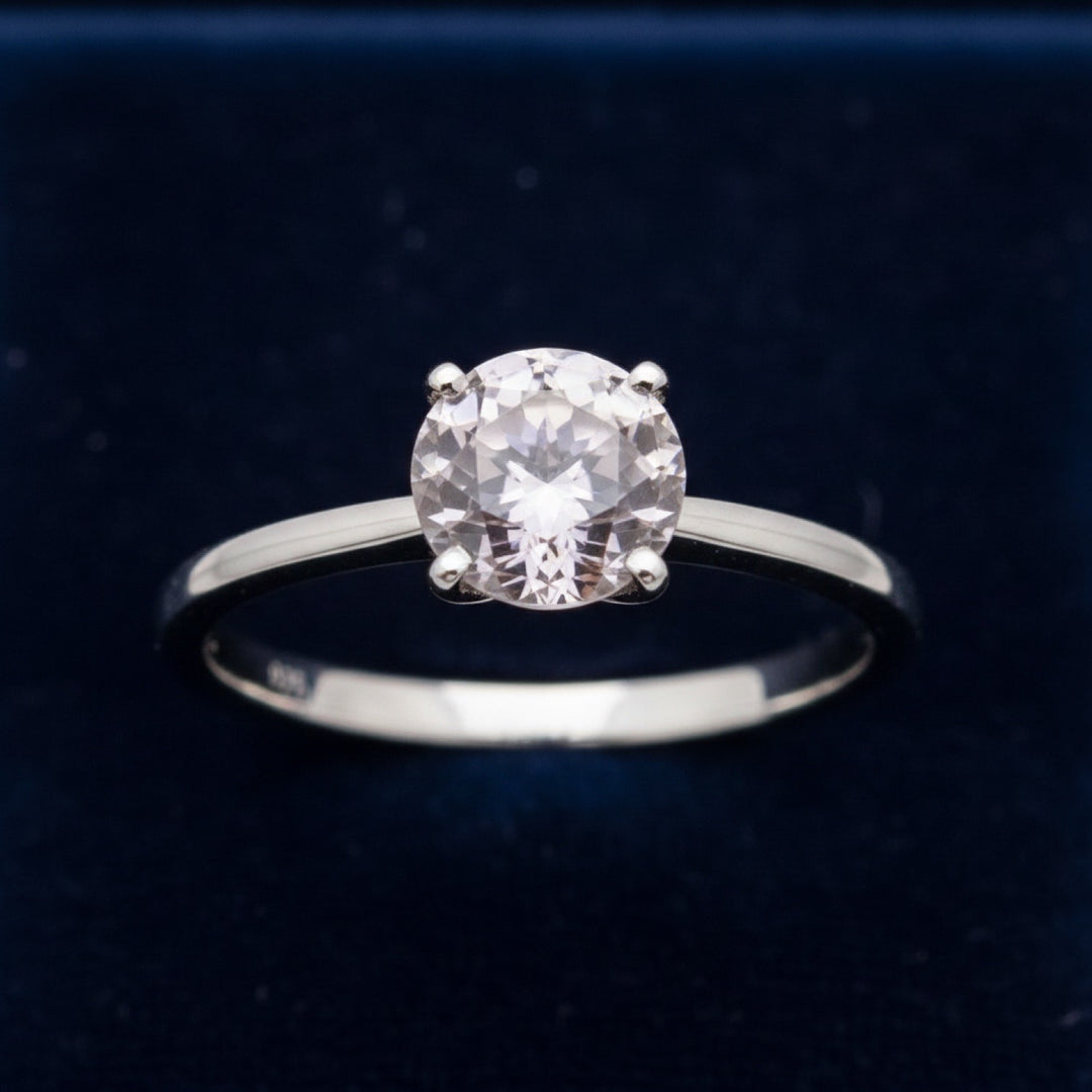 anillo plata 925 con ametrino amarillo y purpura natural 9.11ct corte redonda, joyería mexicana Gold Shield
