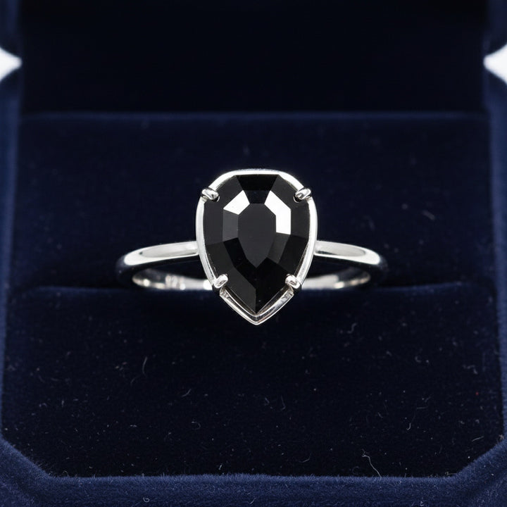 Anillo Plata 925 con Espinela Sin Tratar Tanzania 1.21ct - Pieza Ú, joyería mexicana Gold Shield