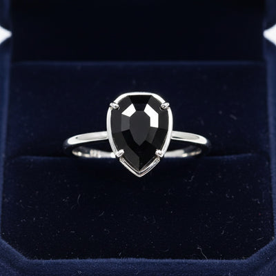 Anillo Plata 925 con Espinela Sin Tratar Tanzania 1.21ct - Pieza Ú, joyería mexicana Gold Shield