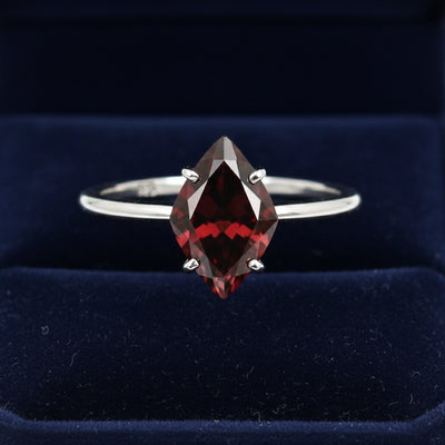 Anillo Plata 925 con Granate Spessartita Sin Tratar Nigeria 9.38ct, joyería mexicana Gold Shield