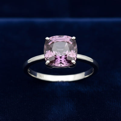 Anillo Plata 925 con Espinela Purpura 0.61ct, joyería mexicana Gold Shield - PREVENTA