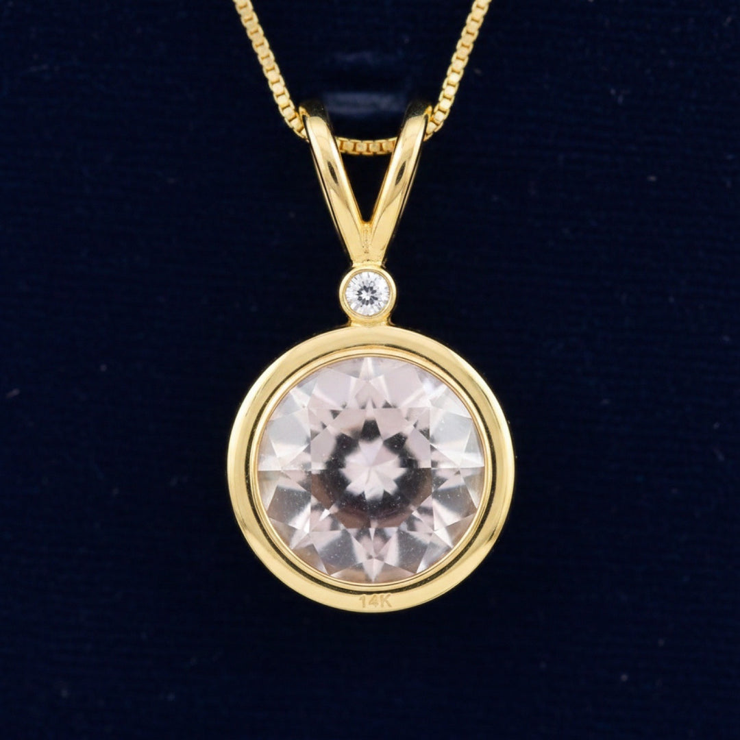 Dije Oro 14k con Alexandrita Natural Rusia Urales 0.13ct Cambi, joyería mexicana Gold Shield