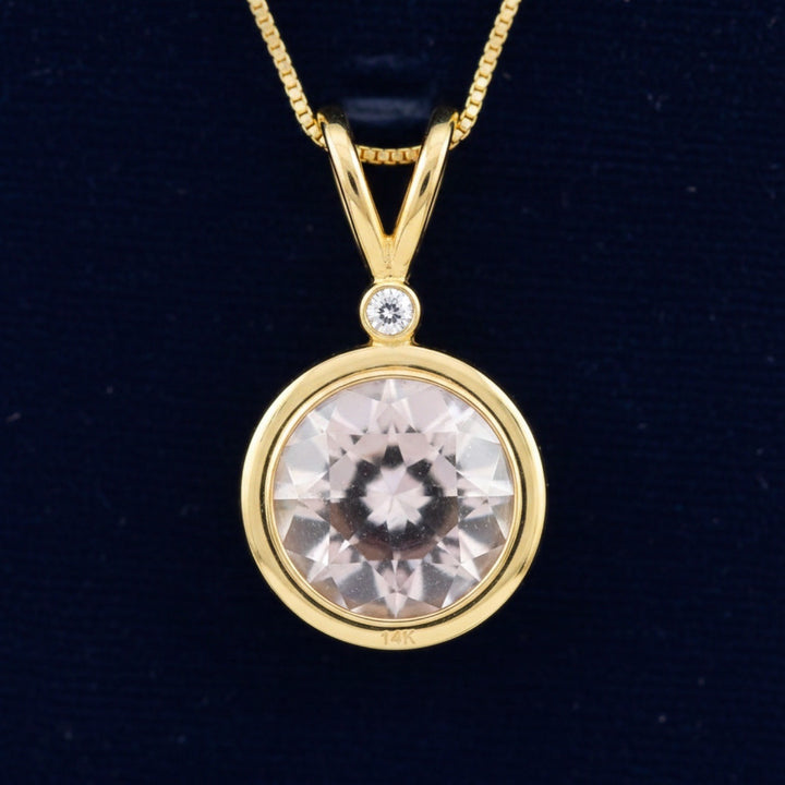 Dije Oro 14k con Alexandrita Natural Rusia Urales 0.13ct Cambi, joyería mexicana Gold Shield