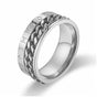 Anillo Vikingo Acero Inoxidable Giratorio para Hombre