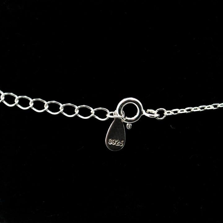 Collar para Mujer de Plata 925 Flor de Cerezo - GOLD SHIELD