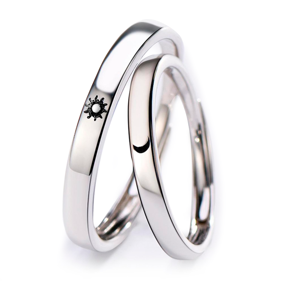 Anillos de Promesa para Parejas GOLD SHIELD